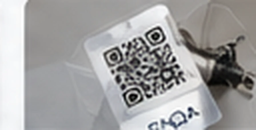 QR security label sample